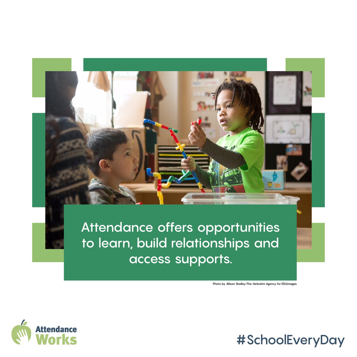 attendanceworks's tweet photo. Happy Attendance Awareness Month!! 🎉🎈🥳

We’re excited to see how you are kicking off the school year with celebrations/posters/events that welcome all students &amp; promote the importance of daily attendance. ➡️Please share! #SchoolEveryDay #WholeChild  https://t.co/SUTmBji6we https://t.co/wYK59kdGt6