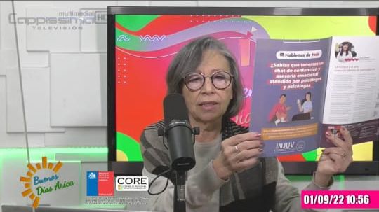 INJUV_XV's tweet photo. 🎙Esta mañana estuvimos en Radio @Cappissima informando de las actividades de @INJUV_XV, explicando cómo descargar la #RT37, y dando a conocer el programa de salud mental Hablemos de Todo✨️ https://t.co/Z92BFiRENP