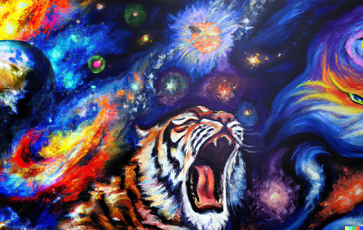 BuddhaSource's tweet photo. Love playing with DALL·E

Finally, I can paint my mind.
Some cosmic energy for you. https://t.co/MsTganeF7Q