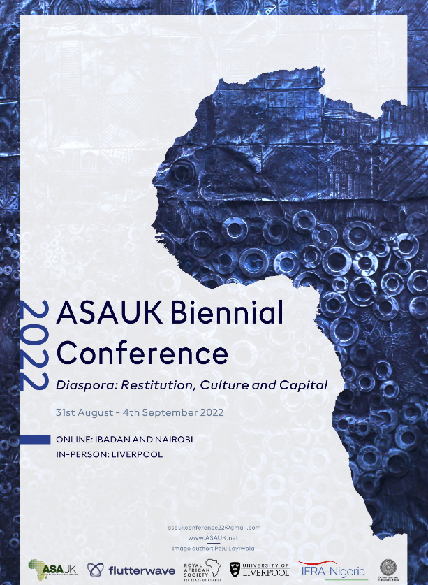 Join us this Saturday 3rd/09 from 14:15(UK) at the <a href="/ASAUK_News/">AfricanStudiesUK</a> conference to hear local narratives on  the #criminalisation of mobility and livelihoods in West #Africa and in the #diaspora. #Liverpool  More info available here👉bit.ly/3wNLBNv