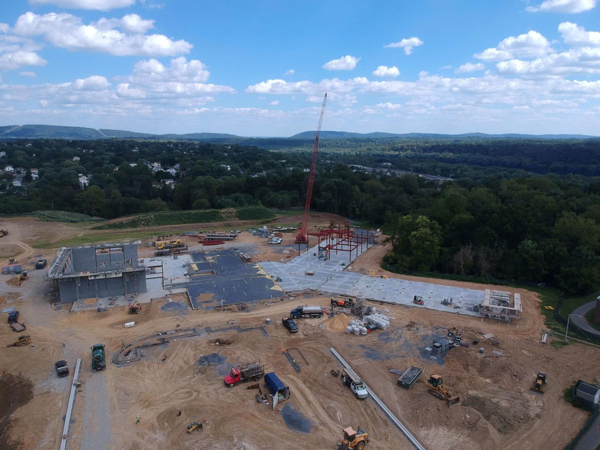 AlbanEngineers's tweet photo. The construction for the new Brunswick Elementary School in Frederick County has begun! The increase in square footage will prompt a growth in capacity, alleviating the current school's issue of overcrowding. We are excited to see this project progress! #FCPS #Newconstruction https://t.co/a7vbqf4zuR
