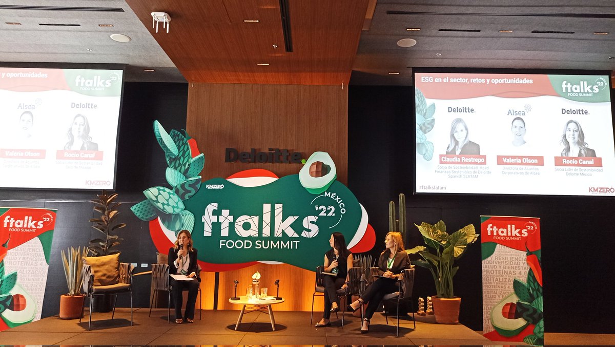 catavalencia's tweet photo. Seguimos con un tema muy relevante, los criterios ESG que cada vez más empresas adoptan con @DeloitteMX @somosalsea #ftalksLATAM @kmzerohub #sostenibilidad https://t.co/9TMlxGtIrJ