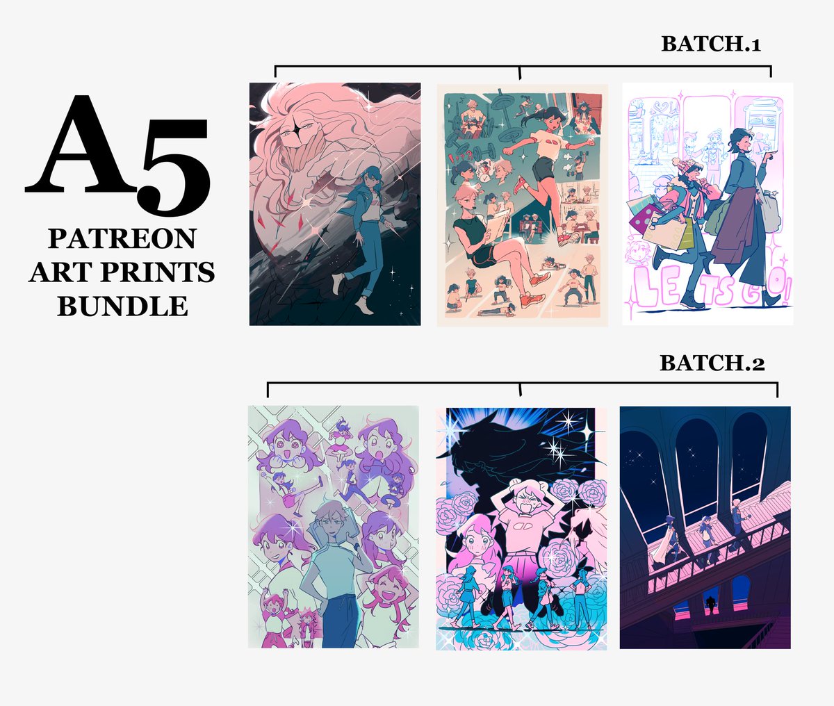 [RT 💖] Pre-orders of my second Art and Sketch compilation zine are now open in my online shop! Vol.1 and .2 is available as well as patreon stickers/artprints

Link in 🧵 