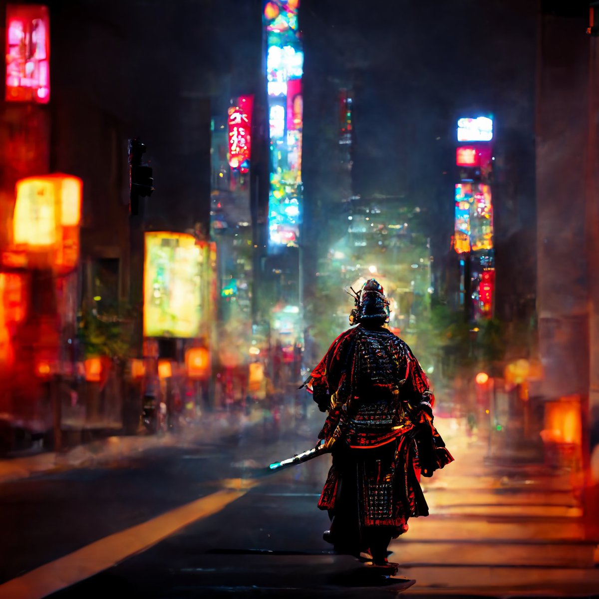 TheFadinSoul's tweet photo. A Warrior's Revenge.
Takeo is heading for the root problem affecting the forests- civilization. What happens when the slient forest dweller takes on the mantle of 'THE MASKED MENACE' seriously..
#weareitsuki #itsuki #Cyborgclan #itsukiclanclash #AiArtwork
@CoinSeer @ItsukiNFT https://t.co/1lljIgso6c