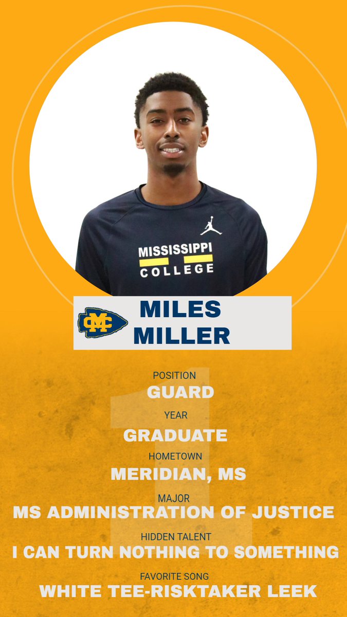 Introducing the next player for your 2022-23 Choctaw Men’s Basketball team

Welcome back,

#️⃣1️⃣ Miles Miller
<a href="/MilesJMiller1/">Mj</a> 

#ChoctawHoopsOnTheRise