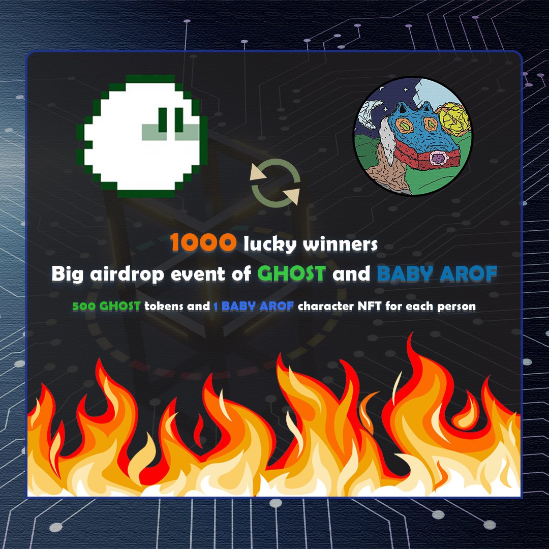 MaxVirus25's tweet photo. 🔥BABY AROF @icpnft2  X @icplink  🔥 

🔸1000 gifts for 1000 lucky participants
🔸Conditions for participating in this event:
🔹Enter the form below and start receiving prizes

https://t.co/LcN2DtqHwN

#NFTartist #nftcollector #cryptocurrecy #ShibaArmy #BABYAROF #ICP #GHOST https://t.co/VAnaxROkh0