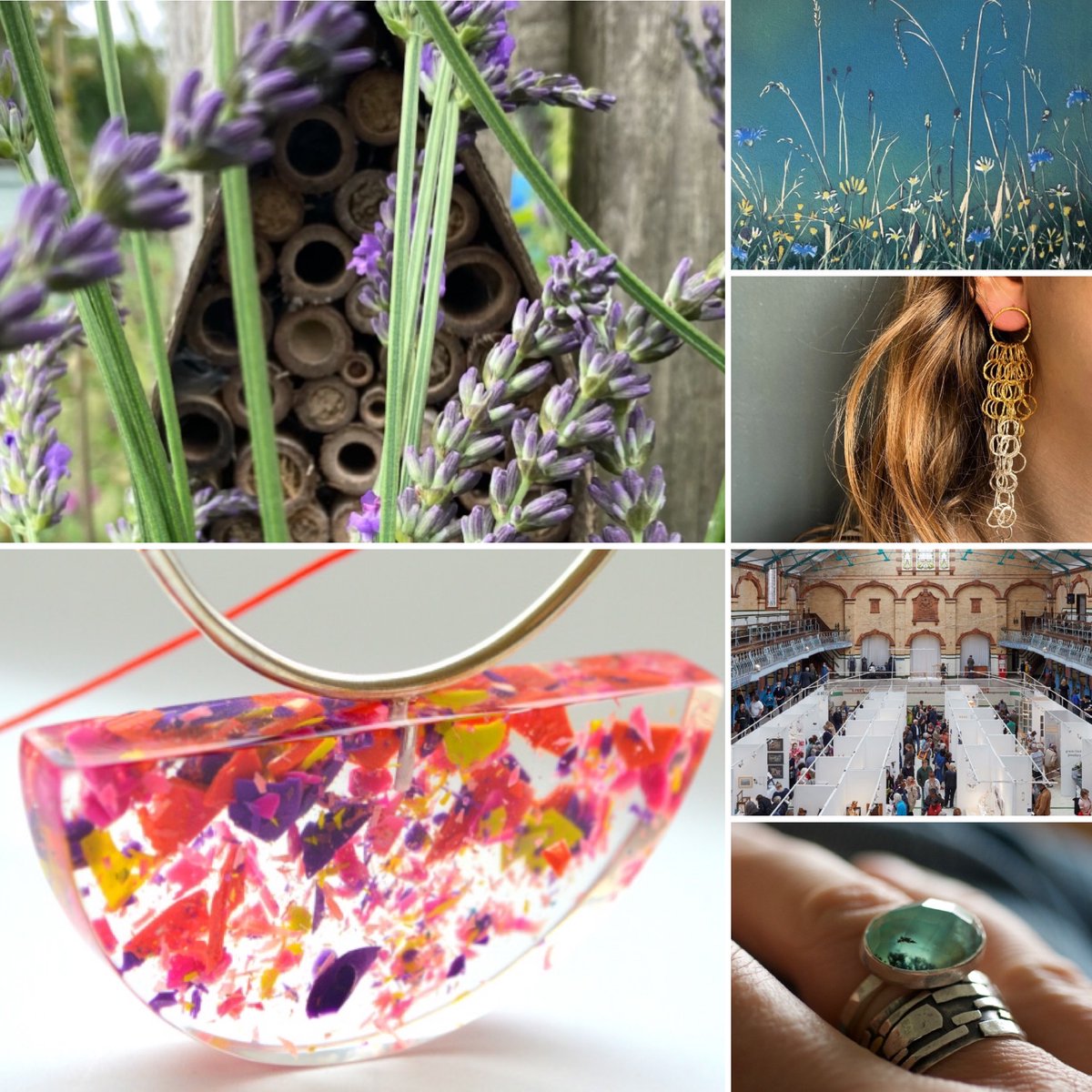 Saying hi to September with some beautiful #contemporarycraft from our latest e-newsletter. We're definitely not ready to wave goodbye to Summer just yet, so have a read &amp; enjoy the work of our makers + an offer from potter Louise Hall &amp; news from <a href="/GNCCF/">GNCCF</a> madebyhandonline.cmail19.com/t/ViewEmail/r/…