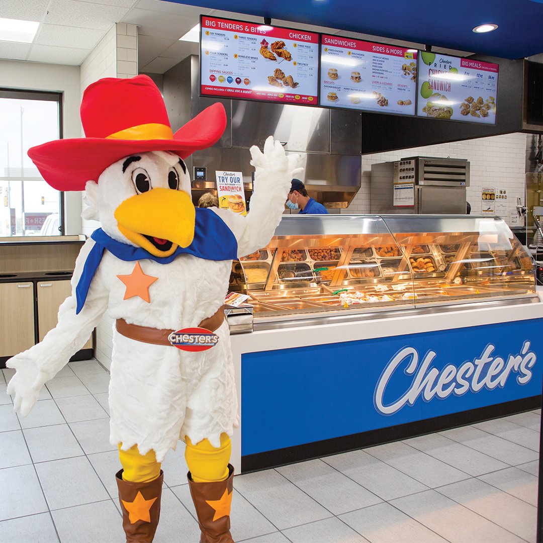 ChestersIntl's tweet photo. Chester knows what up! Come see us and get through this hump day with Chester’s in hand!
#Chesters #FriedChicken #FastFood #Lunch #QuickLunch #FastLunch #Chicken #HumpDay https://t.co/BC5dZO2Fx4