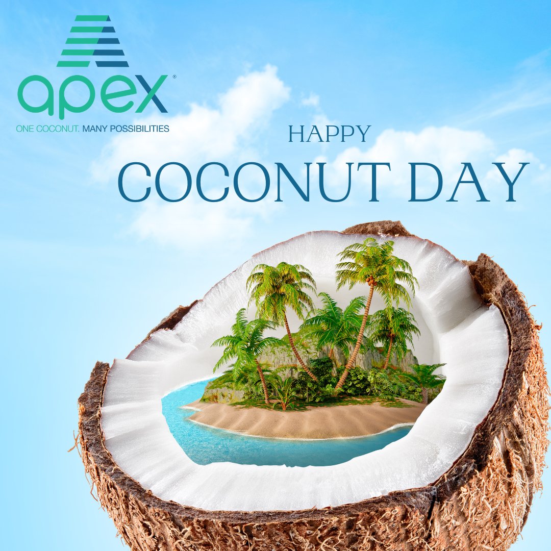 ApexCoconuts's tweet photo. Celebrate this incredibly nutritious fruits from the #treeoflife with us today as we embrace #WorldCoconutDay https://t.co/4P71Xo0YAw