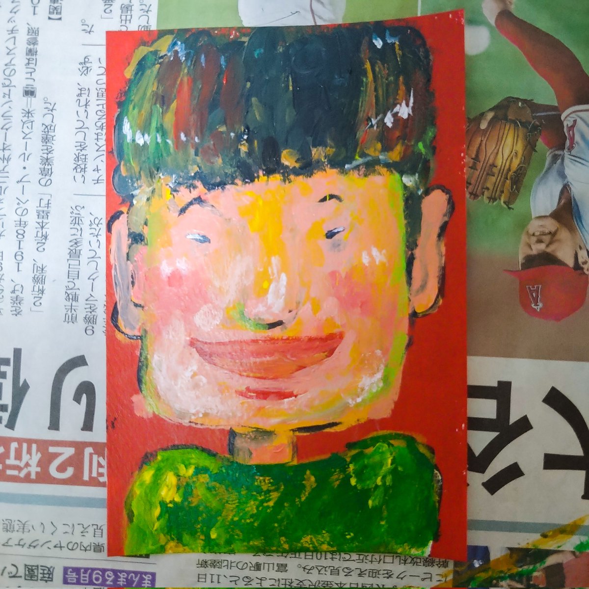 LINNA25659720's tweet photo. 荒井良二さんのものまねはしたくないけど、荒井良二さんのよう���自由なこころでもっと絵を描きたい。

#荒井良二 
#自由な こころ
#夢 https://t.co/gybWI06tn8
