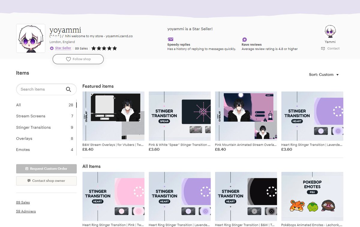 very proud to have finally made star seller on Esty! my original goal this year was literally to maybe sell 20 things but its beginning to take off so thanku every who's supported my work and the store