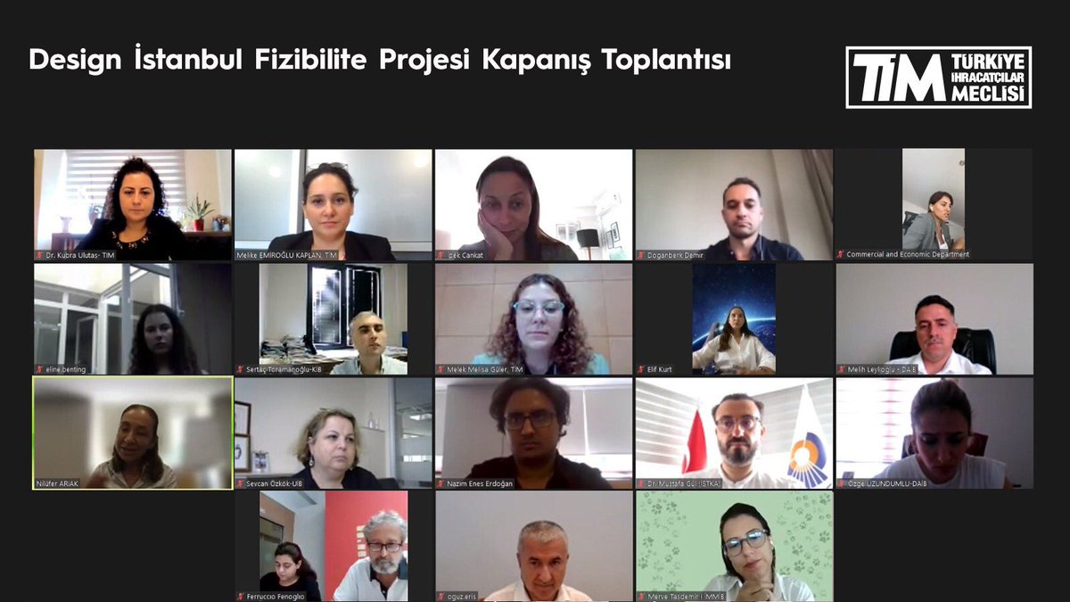 TİM tarafından <a href="/istkaorgtr/">İSTKA</a> desteği ile yürütülen “Design İstanbul Fizibilite Projesi”nin kapanış toplantısını ulusal ve uluslararası tasarım ekosistemi paydaşlarımız ile gerçekleştirdik.