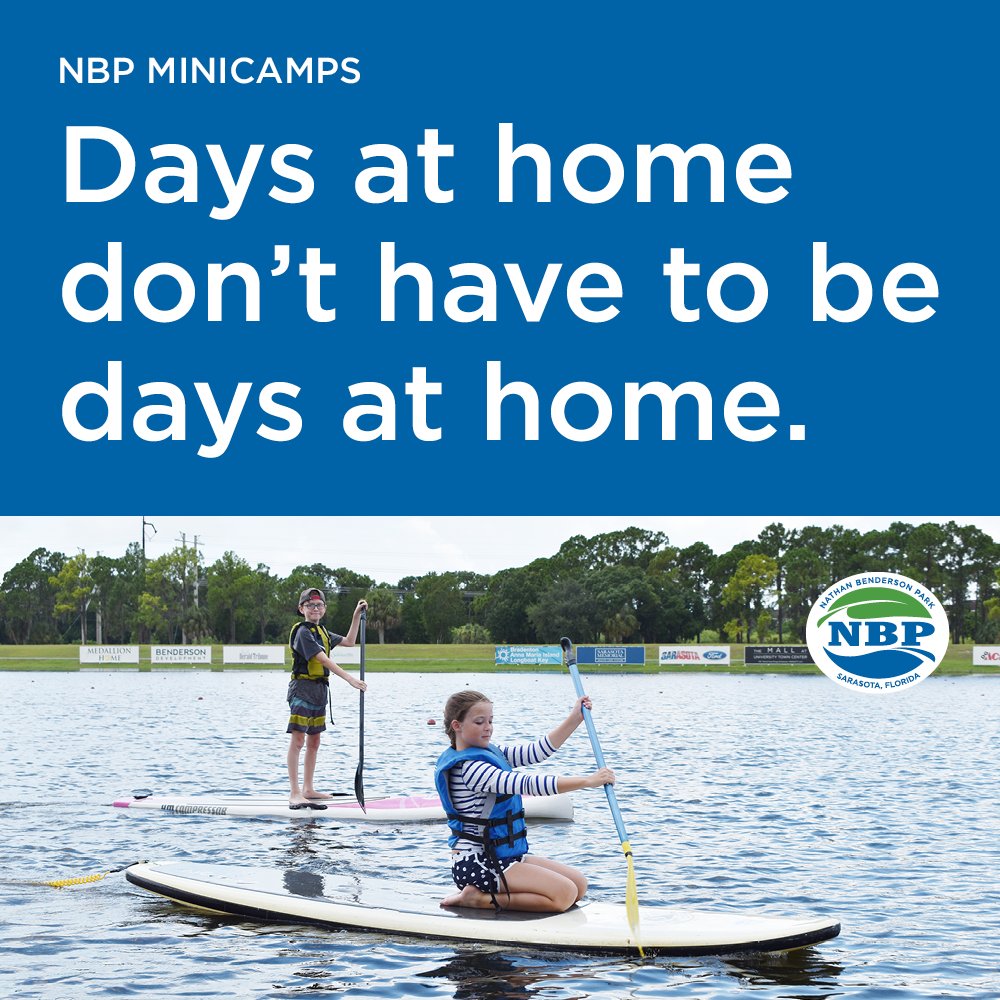 When school's out, camp is in. This one-day minicamp is themed like our summer Water Adventure Camp, including canoes, kayaks, paddleboards and more. For children ages 6-14, this mincamp is $45. #mynbp #paddling #paddle #sarasota #manateecounty #camp #schooldayout