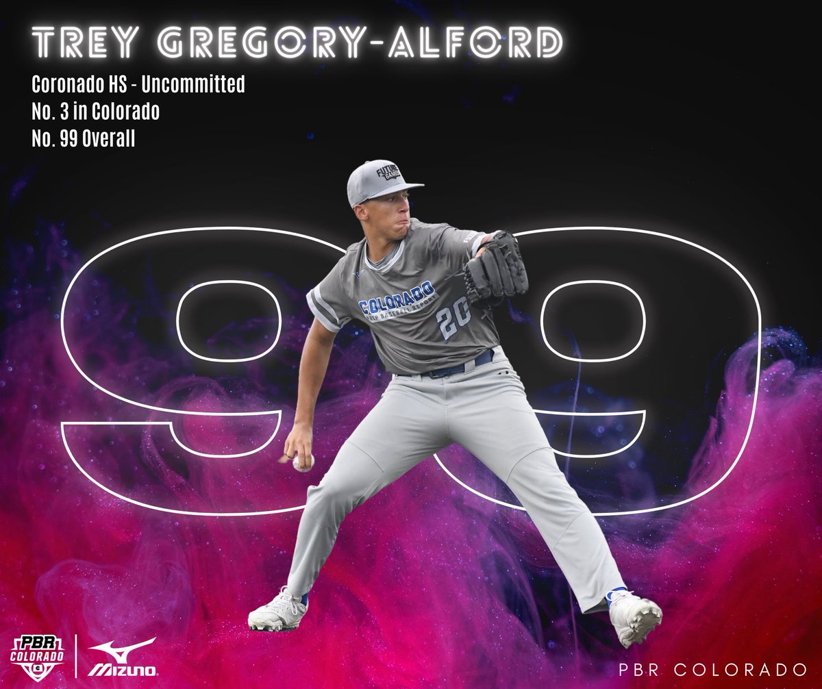A look at our trio of nationally ranked 2024s🤩

9️⃣5️⃣ RHP <a href="/MitchHaythorn/">Mitch Haythorn</a> 
9️⃣8️⃣ RHP <a href="/AthanKroll/">Athan Kroll</a> 
9️⃣9️⃣ RHP <a href="/treygalford73/">Trey Gregory-Alford</a> 

CO ‘24 rankings➡️ bit.ly/3CPzUKm

<a href="/prepbaseball/">Prep Baseball</a> || #BeSeen🏔