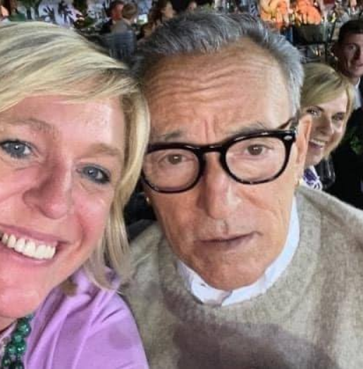 TedInJest's tweet photo. The photo of Bruce Springsteen looking like Woody Allen is the craziest thing I've seen on Twitter since the dress. https://t.co/memWUT21mC
