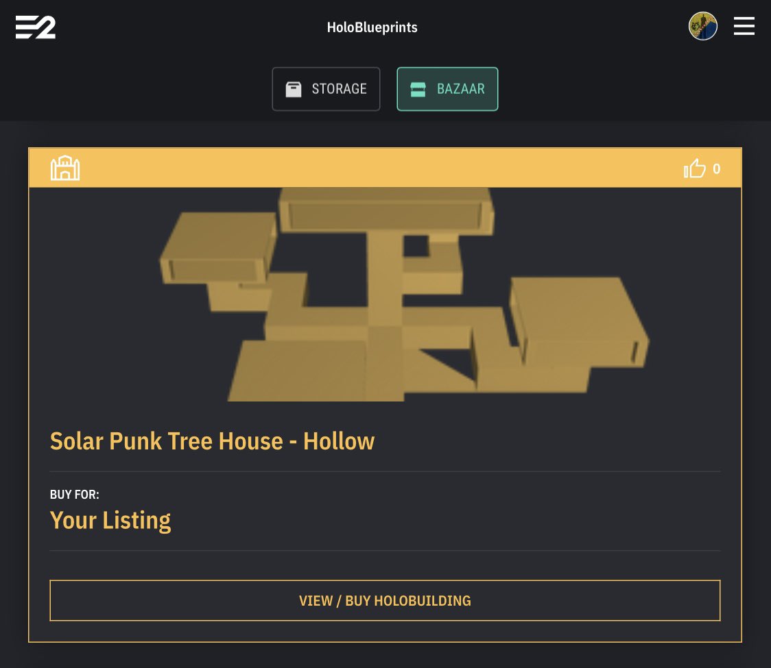 LaroTayoPinas's tweet photo. #Earth2 #HoloBuildingMarket Listing

#SolarPunk Inspired Tree House | #4x4TileDesign

#CreateToEarn https://t.co/ympzegVkz0