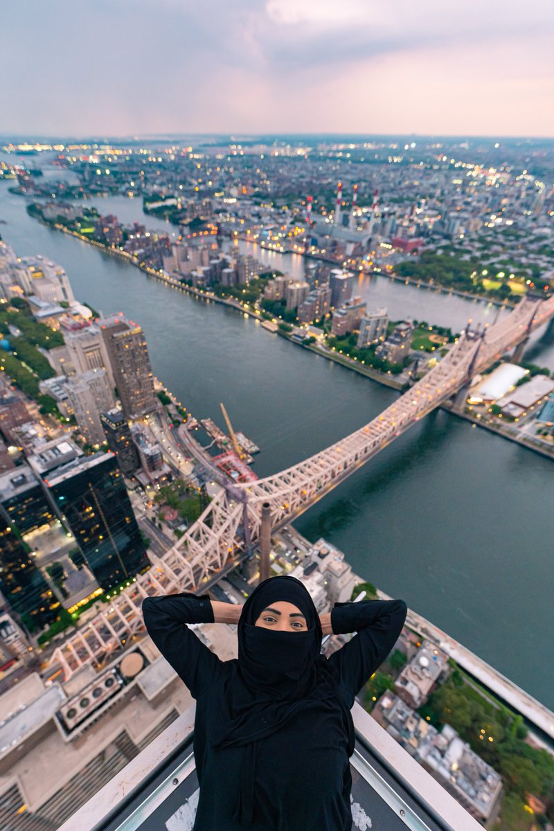 GM? From 847’ above Manhattan’s Queensboro Bridge