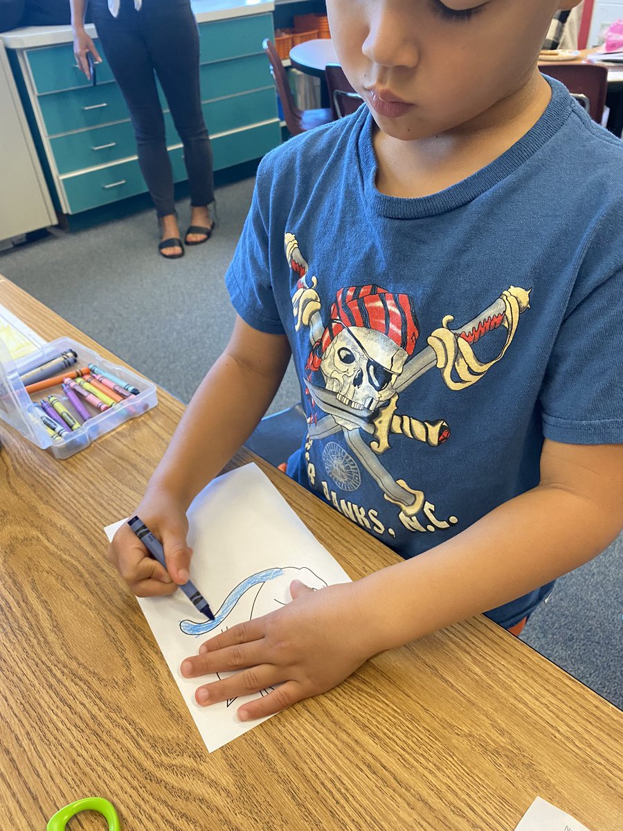 First graders read I am Cat and discussed how we are similar and different in order to show our individuality and community. Then we showed ourselves as cats. #kwbpride #APSBack2School <a href="/KWBwelsh/">Morgan Welsh</a>
