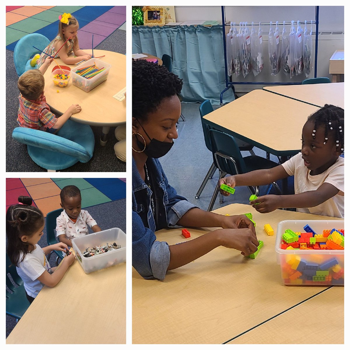 Exploring and playing with new friends. Staggered day #2 off to a great start. 
<a href="/gbparkaacps/">Glen Burnie Park</a> #AACPSBackToAwesome