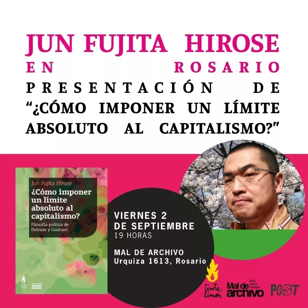 PerifericaD's tweet photo. En la querida @maldearchivo_tw de Rosario, se presenta mañana el libro de Jun Fuyita publicado por @tinta_limon https://t.co/qt0pYjuRsf