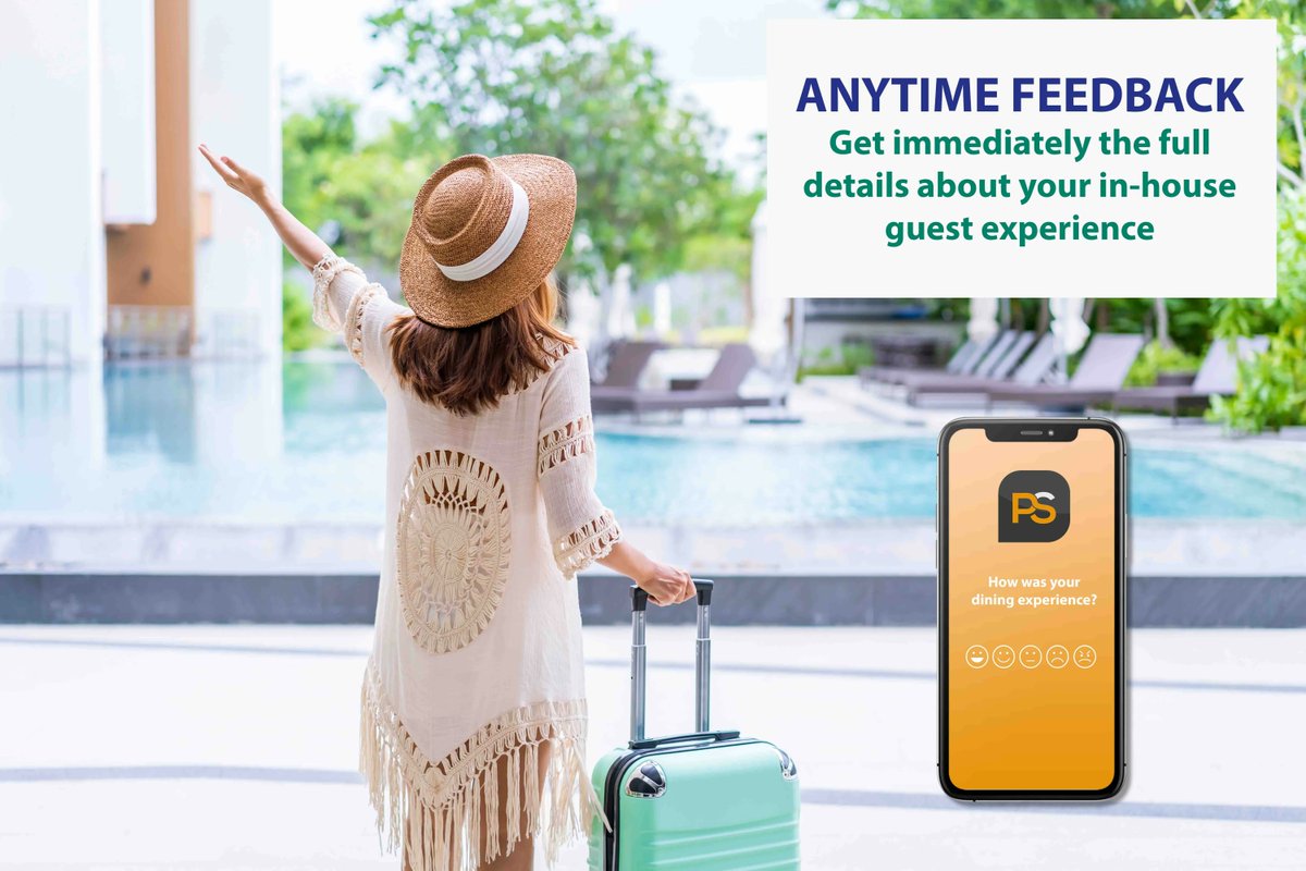 PulseSolution's tweet image. Ready to start running guest real-time feedback survey right away? Create your free ANYTIME Feedback account 👉 buff.ly/3TrIfcO and collect on DAY ONE relevant guest feedback for improving your hotel operations. 
#CX #CustomerExperience #guestreview #hotels