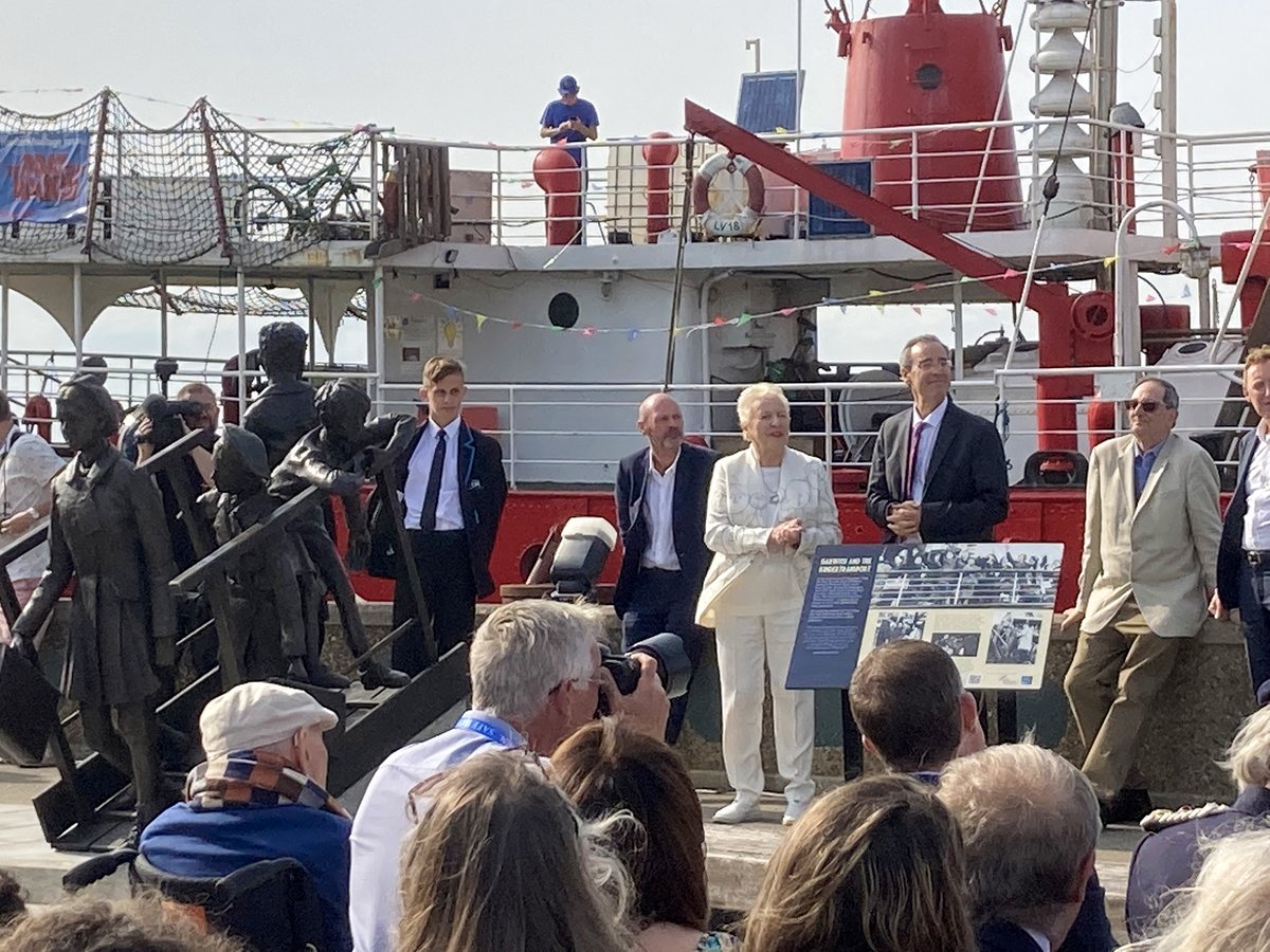 The stories of the Kindertransport children must be kept alive.
The Harwich Kindertransport Memorial serves as a sober reminder that we need to remain vigilant against antisemitism, prejudice and tyranny in whatever form we encounter them – today, tomorrow and in the years ahead.