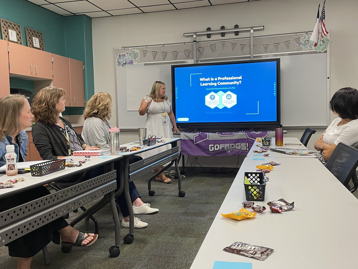 Jumping into PLCs with our Learning Liaison, creating grade level norms! #BESTatBCE #teamBCE