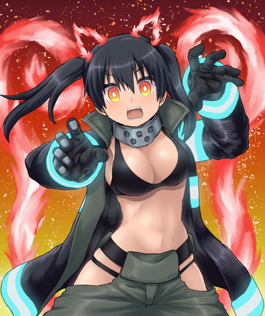 Тамаки котацу Fire Force rule34