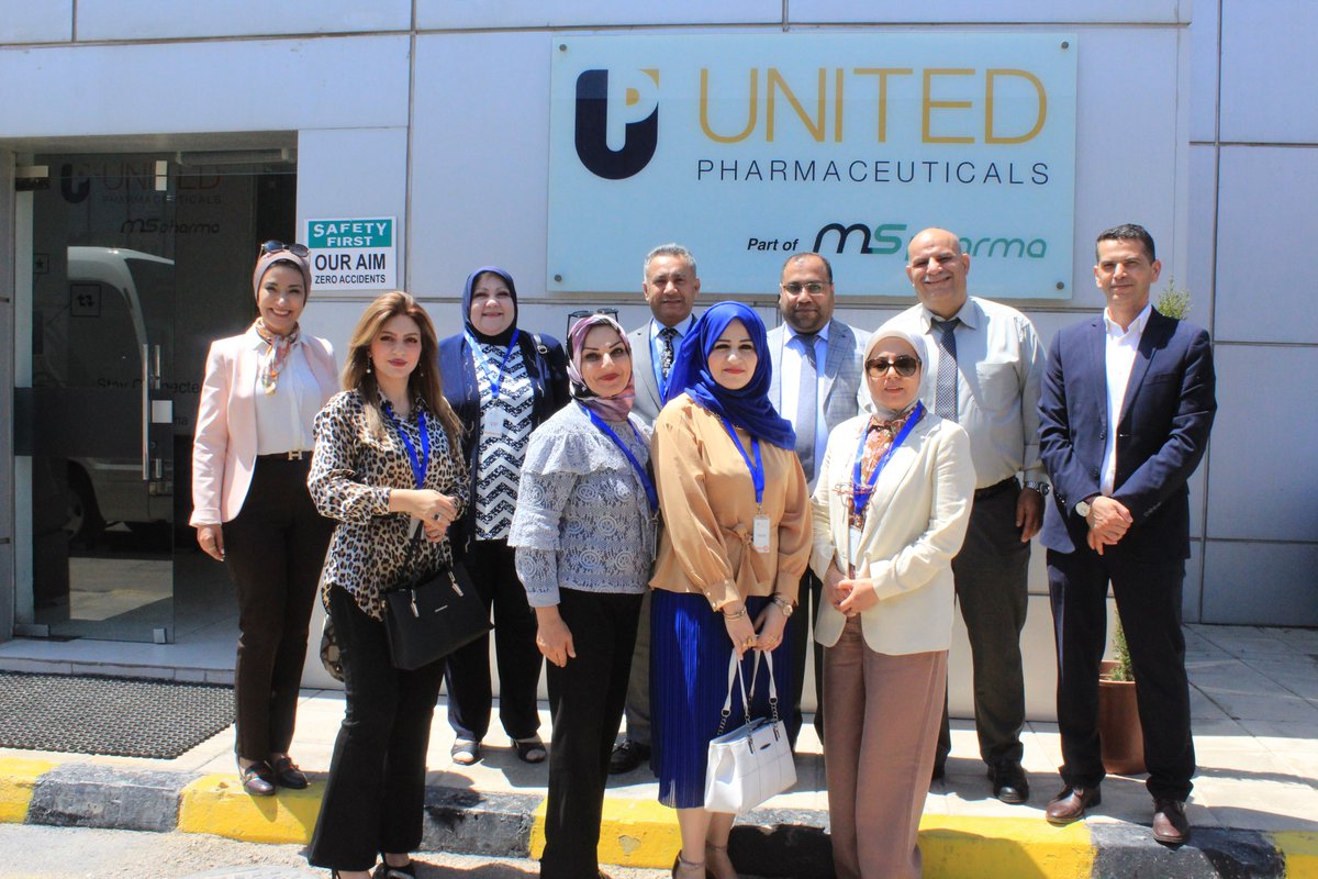 MSPharma__'s tweet photo. Delegates of Iraqi MOH visit MS Pharma Manufacturing Sites in Jordan
Find out more: https://t.co/DKvtI6AN8E
#mspharma #pharmacueticals https://t.co/bBt1qskm5R