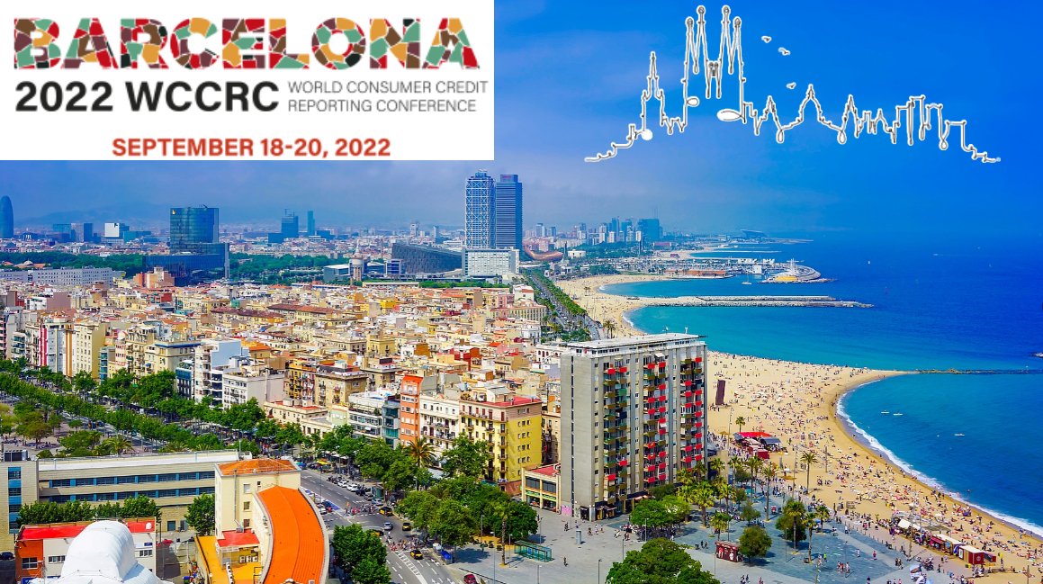 ACCISeu's tweet photo. ๐ The World Consumer Credit Reporting Conference (#WCCRC) will return on 18-20 September 2022 in Barcelona, Spain.
We look forward to seeing you in #Barcelona in September 2022!
โฌ
https://t.co/1doAMxjv1P https://t.co/OCBKVscExe