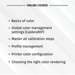 Image for the Tweet beginning: 📢 #COLORMANAGEMENT ONLINE #TRAINING COURSE