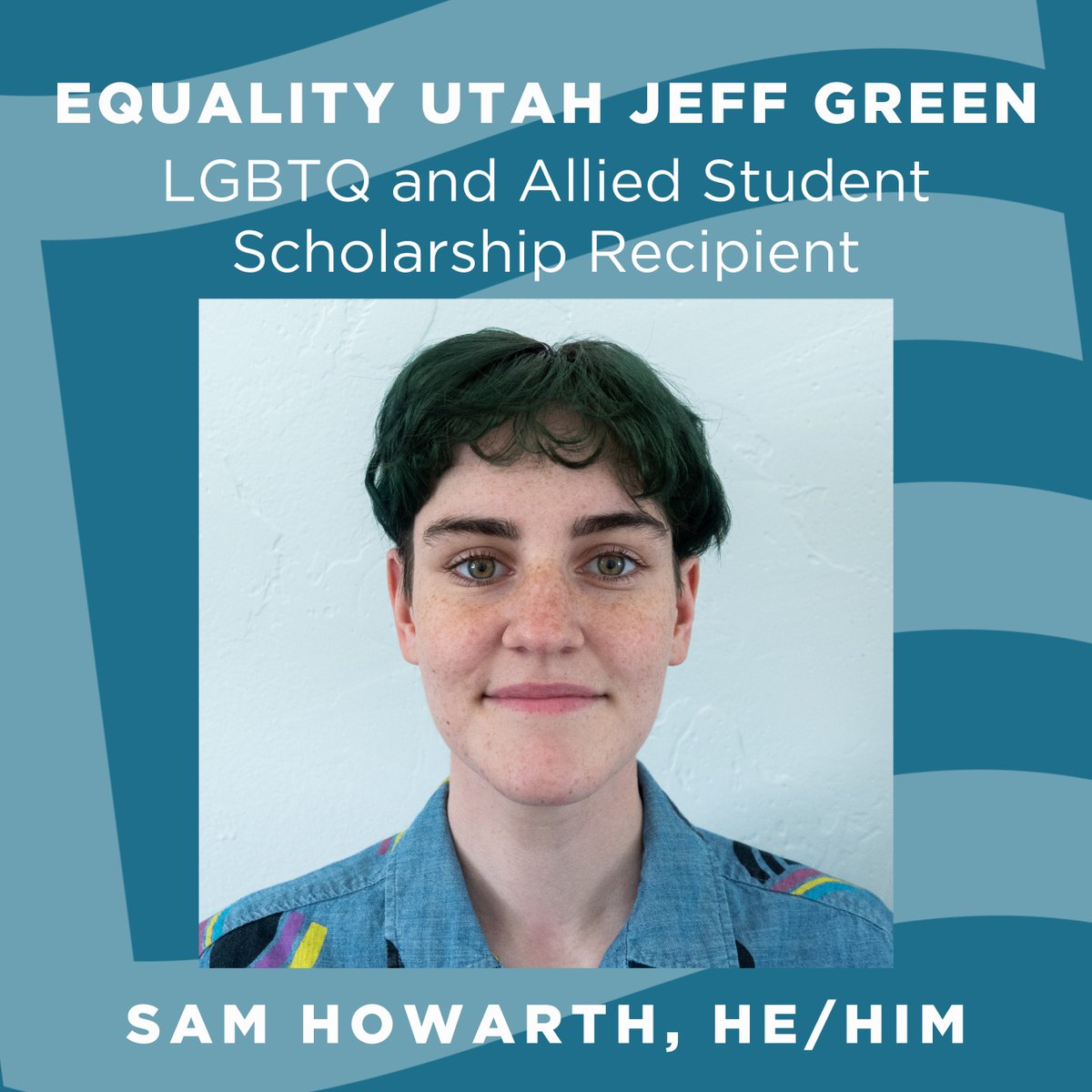 EqualityUtah's tweet photo. College is already hard, but coming out adds an increased burden to already marginalized students. Sam's resilience is humbling, and we are so glad to be able to give him one our 2022 scholarships!
#equalityutah #scholarship #utahhighered #stepuputah https://t.co/3CE9R4Xfd3