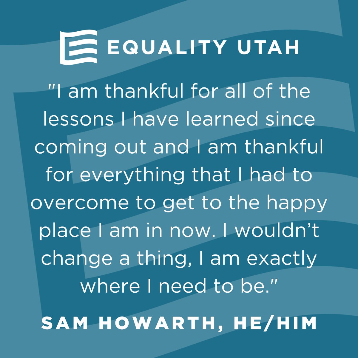 EqualityUtah's tweet photo. College is already hard, but coming out adds an increased burden to already marginalized students. Sam's resilience is humbling, and we are so glad to be able to give him one our 2022 scholarships!
#equalityutah #scholarship #utahhighered #stepuputah https://t.co/3CE9R4Xfd3