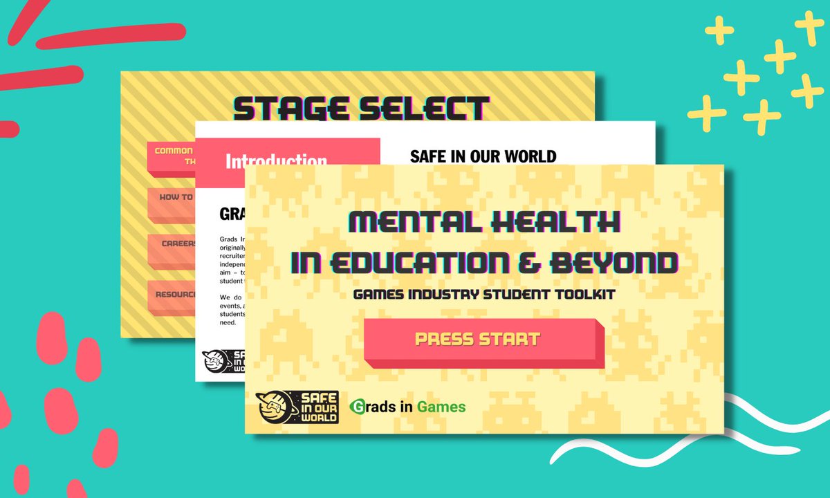 SafeInOurWorld's tweet photo. 💫 Our Student Toolkit has arrived!💫

Made in collaboration with @GradsInGames, the toolkit covers mental health, self-care and employability skills for students looking to enter the games industry. (P.s. it's completely free!)

🛠️ Read more: https://t.co/ui5s9Jbyyn https://t.co/SXLq8O1bQ7
