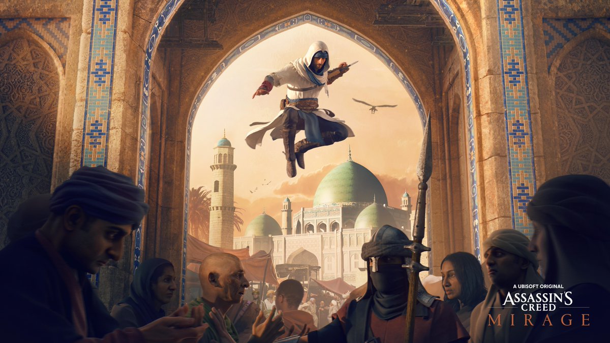 UbisoftFR's tweet photo. 🔔 Assassin's Creed Mirage est le prochain jeu Assassin's Creed !

Nous sommes impatients de vous en dire plus le 10 septembre à l'Ubisoft Forward. https://t.co/zgIsuXNOdg