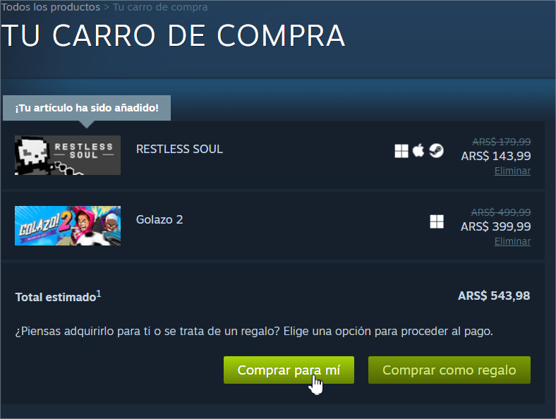 Andres_vz's tweet photo. Hoy salieron Restless Soul y Golazo! 2 para seguir engrandeciendo la lista de juegos argentinos.
Adentro!
#IndieGameDev #GameDev #IndieGame #Steam #PCGaming #ArgentinaGameDev #EVA2022 #EVA22 https://t.co/lZrL4Z0EGJ