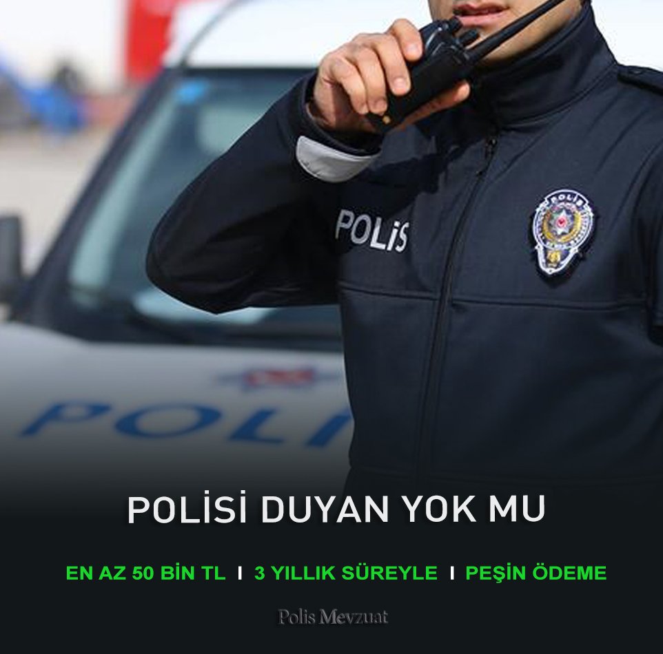 polismevzuat's tweet photo. POLİSLER HAKLARINI İSTİYOR !.

Promosyon Anlaşmasının
✓ 50 bin tl
✓ 3 yıllık
✓ Peşin ödeme
şeklinde açıklanmasını bekliyorlar..

#VakıfEgmPromosyonumNerede
#Polis50BinİstiyorEGM https://t.co/5PadHiuSKR