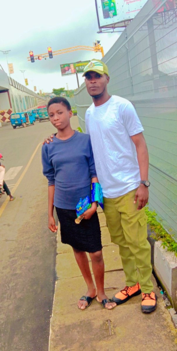 Came across this young Hustler, I didn't have money to give but we talked and we are both lifted ✌️