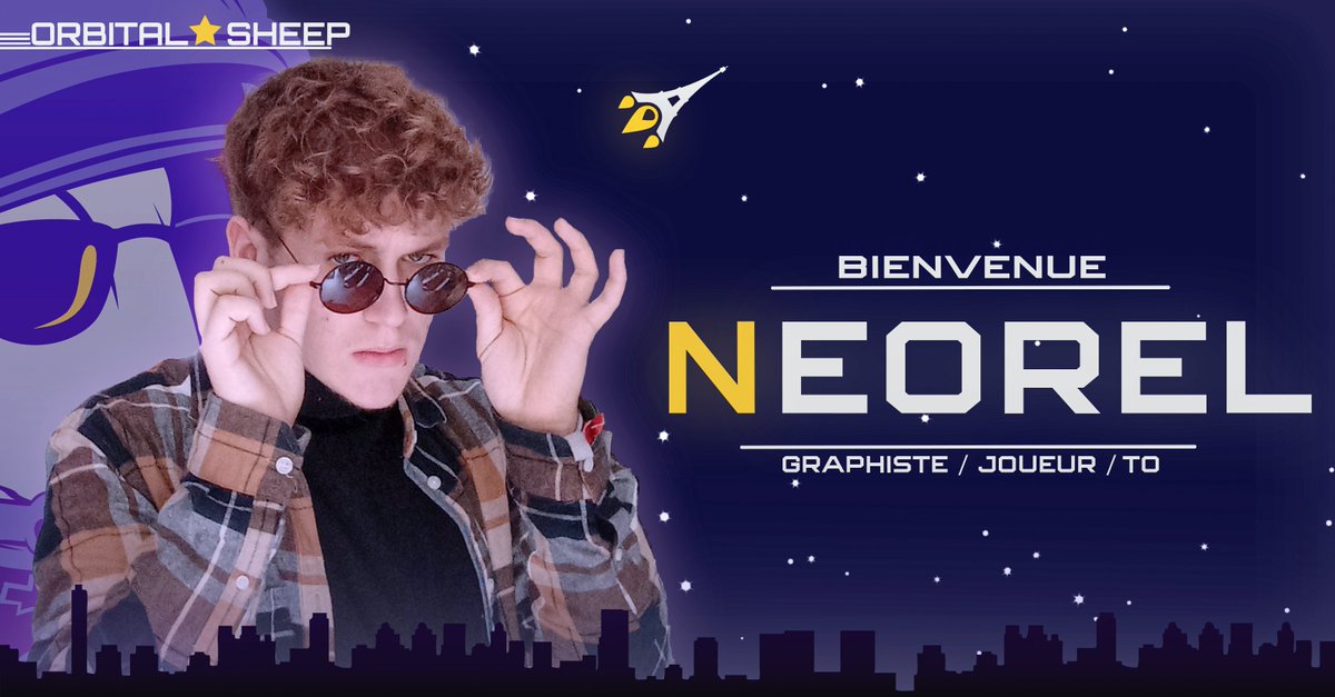 OrbitalSheep's tweet photo. Ce soir, double annonce ! Il est breton, il est beau et il a un drip à toute épreuve ! Notre nouveau mouton @NeorelSsbu rejoint notre équipe ! Il nous a créé une nouvelle charte graphique et d'autres projets de sa part sont à venir...

Bienvenue à toi ! https://t.co/zarfx2e2oA