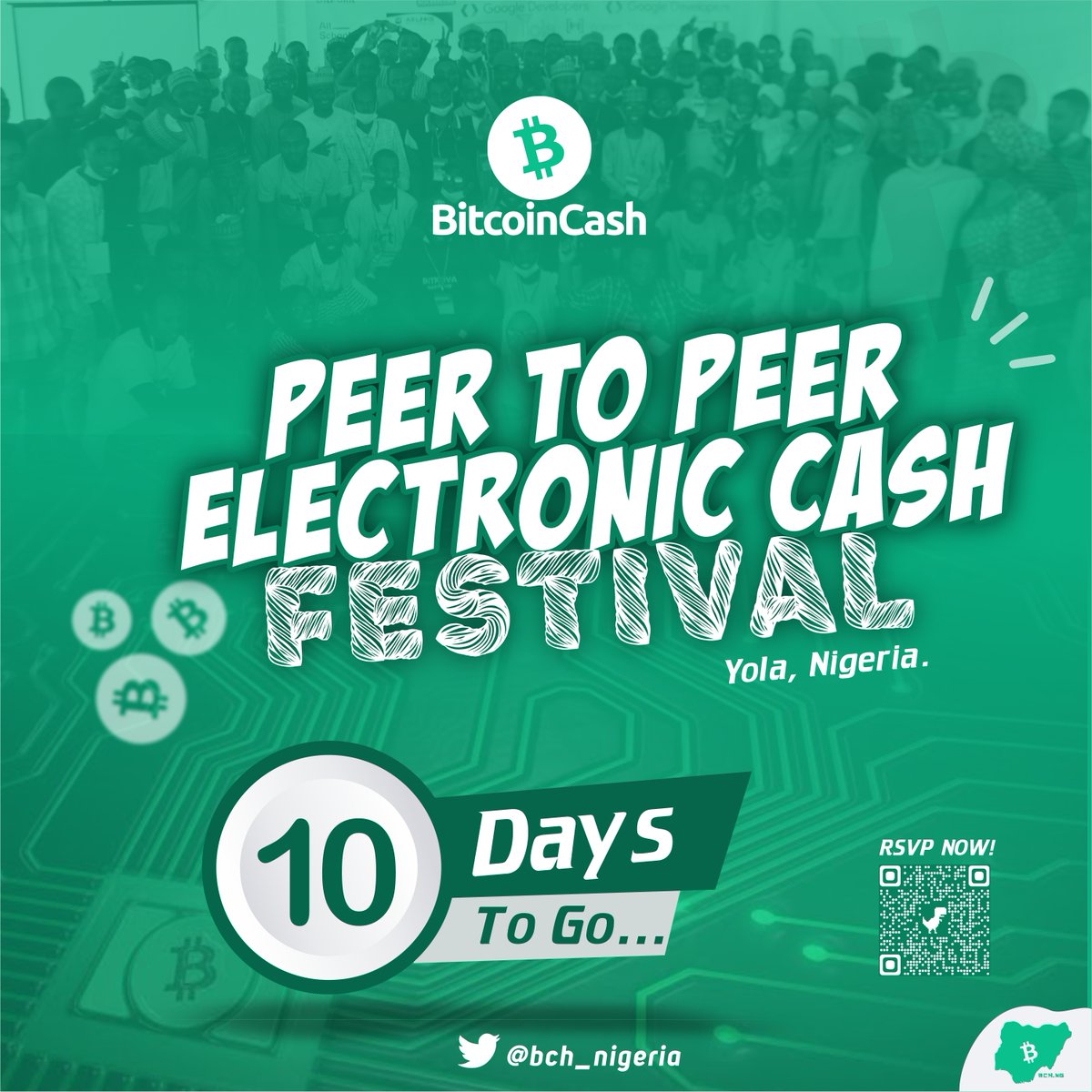 bch_nigeria's tweet photo. Happy New Month #BCH Let's Count Down to the 
Peer-to-Peer Electronic Cash Festival 🥳🥳🥳🥳🥳🥳🥳🥳🥳🥳🥳🥳🥳🥳🥳🥳🥳🥳🥳🥳🥳 @BCHExplore https://t.co/C1FioYCkaT