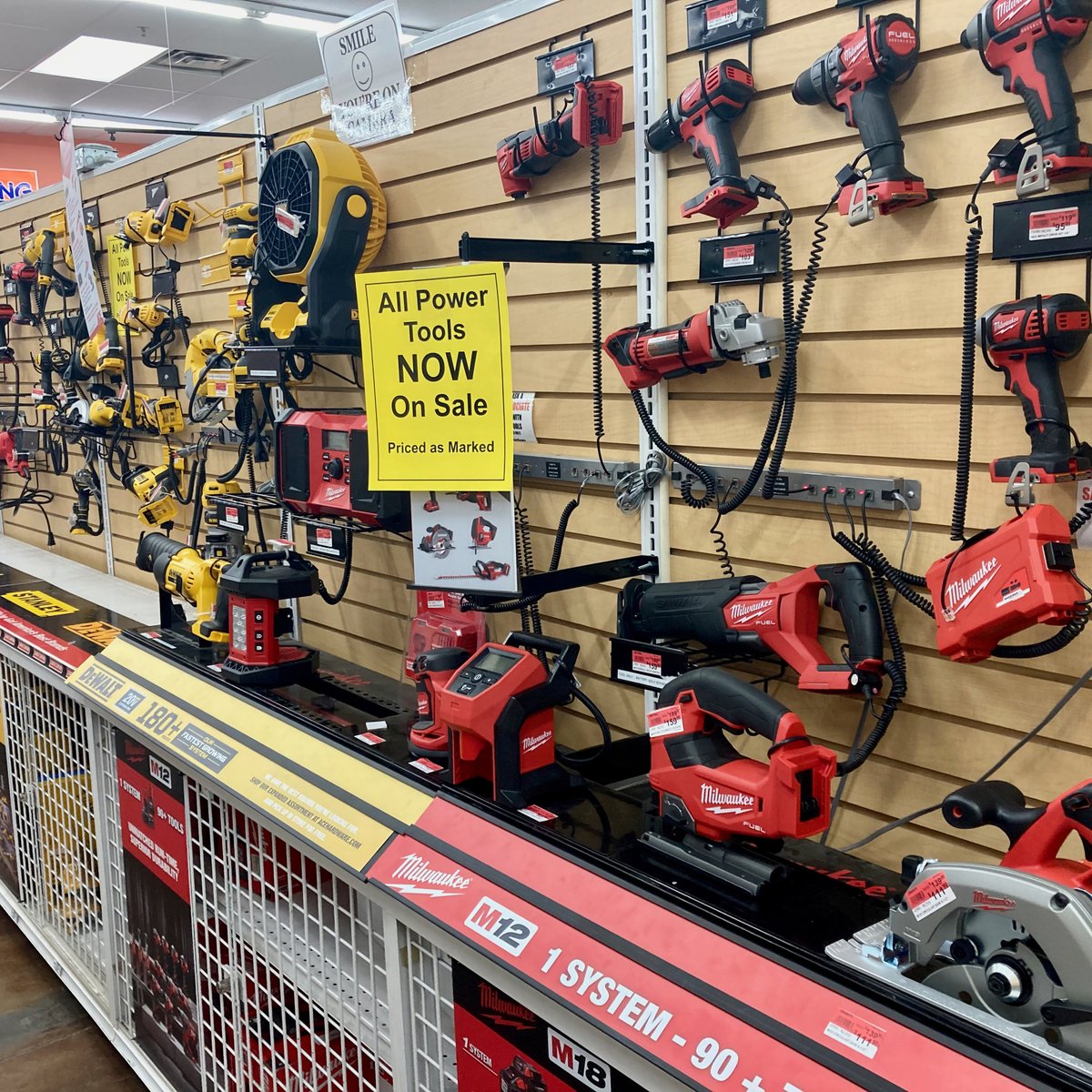 As our Store Closing Sale enters its fourth weekend we still have TONS of great items on-sale. A great selection of power tools at deep discounts plus 40-50% off thousands of items throughout the store! #StoreClosing #DeepDiscounts #EverythingOnSale