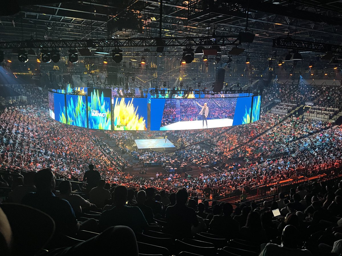 The magical thing about Cisco is the sheer size and scale at which the #culture has managed to achieve intimacy.