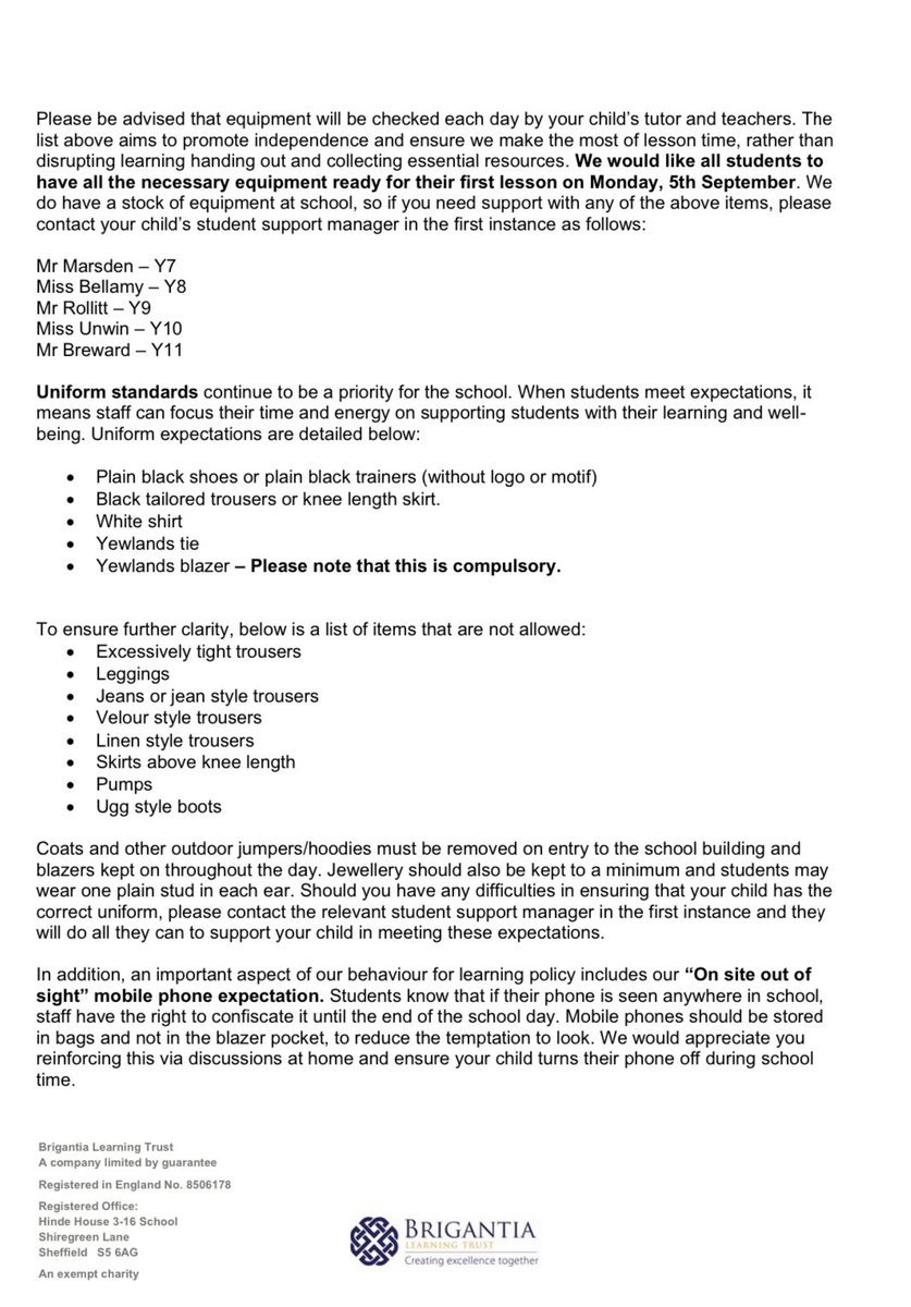 Yewlands Academy tweet media