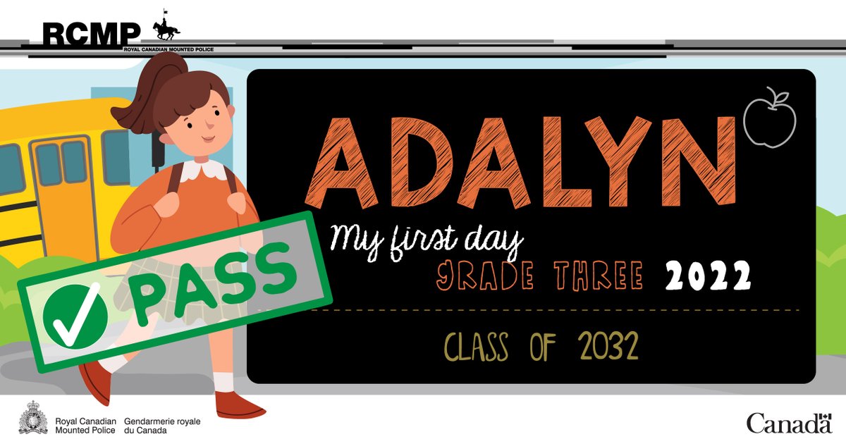 RCMPAlberta's tweet photo. This back-to-school season, the Alberta RCMP is reminding parents of the importance of online privacy. By being aware of the photos and details we are posting online, we can reduce the risk of our children’s personal information being used to exploit their safety. #BacktoSchool https://t.co/kRfjueUtpS