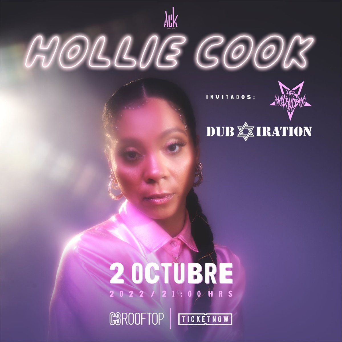 Uff tremendo baile se viene el 2 octubre en el <a href="/C3Mexico/">C3 Stage</a> donde tendremos el honor de compartir tarima con <a href="/holliecookie/">Hollie Cook</a>