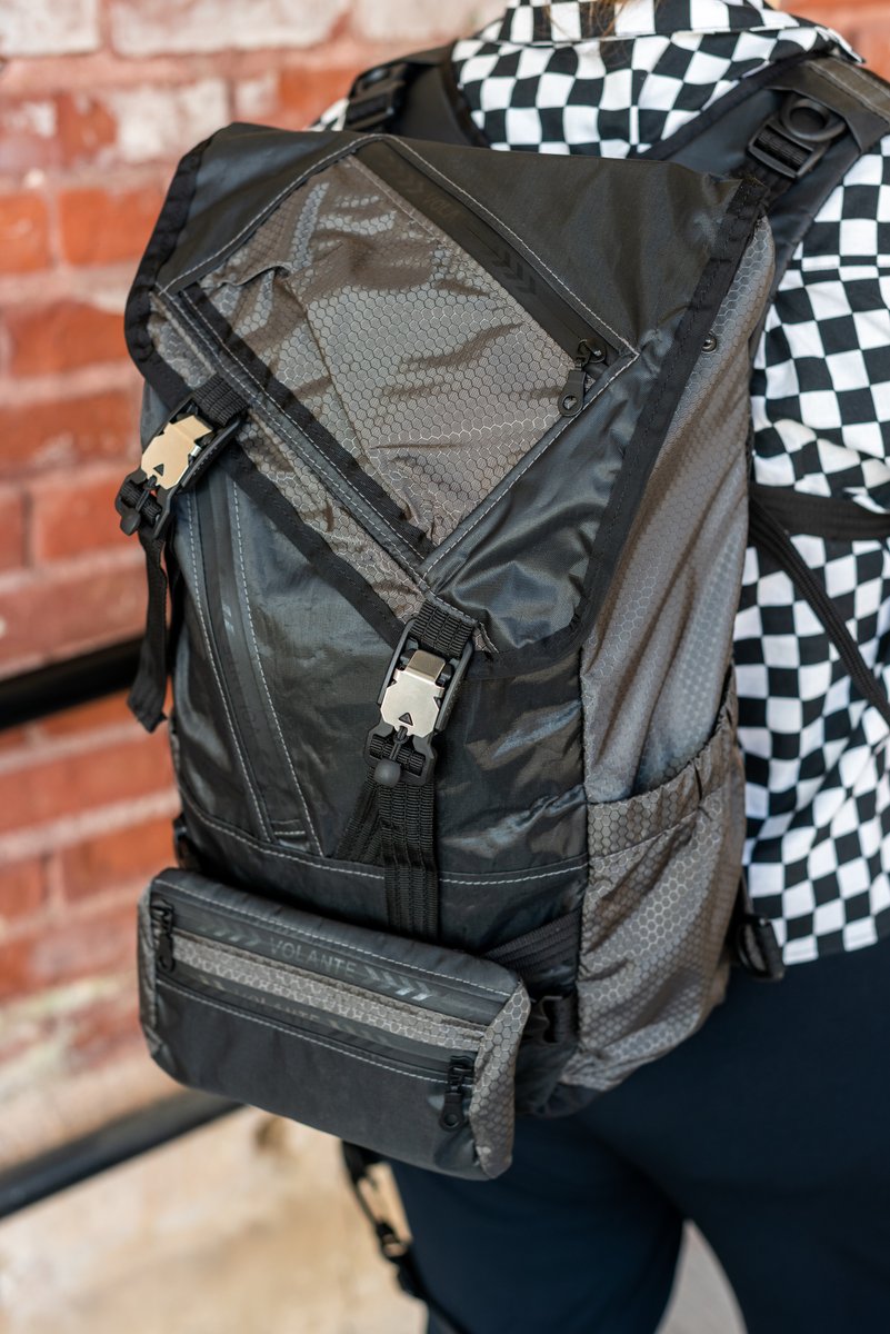 VolanteDesign's tweet photo. Did you miss out on our Kickstarter? You're in luck! The Operator System is now available on our website and available in a new colorway: Obsidian! Join Willow and David on our livestream at 4pm EST to see it in action!
→ https://t.co/VkGwGncv3X
#modularbag #backpack #techwear https://t.co/L80okMxT4C