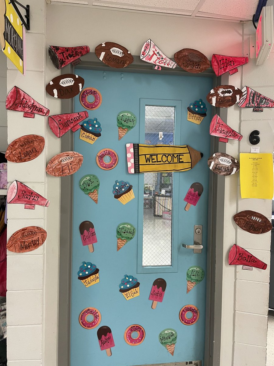 Room 6 is ready to cheer on the Deshler Tigers‼️#schoolspirit #2ndgrade 🏈🐅<a href="/DeshlerFball/">Deshler Football</a> <a href="/GWTPrimary/">G.W. Trenholm</a>