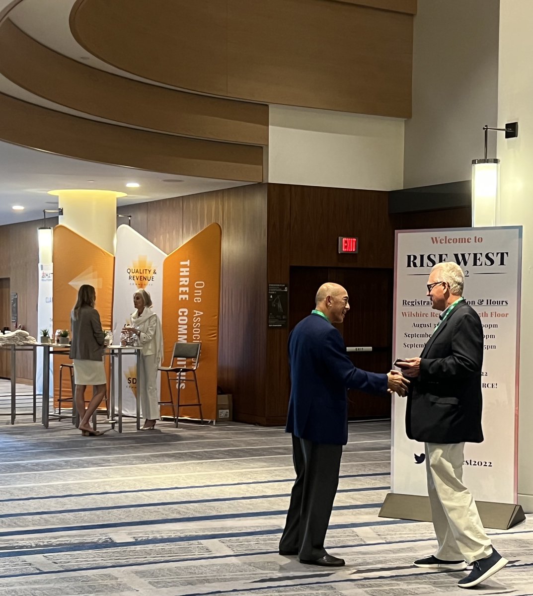 RCxRules's tweet photo. From bright and early this morning at RISE West! Looking forward to seeing some familiar faces, meeting other experts in the field, and sharing ideas. Look for Karen Weed and our partners at AAPC, we'd love to say hi. https://t.co/MMuQI1YJnf