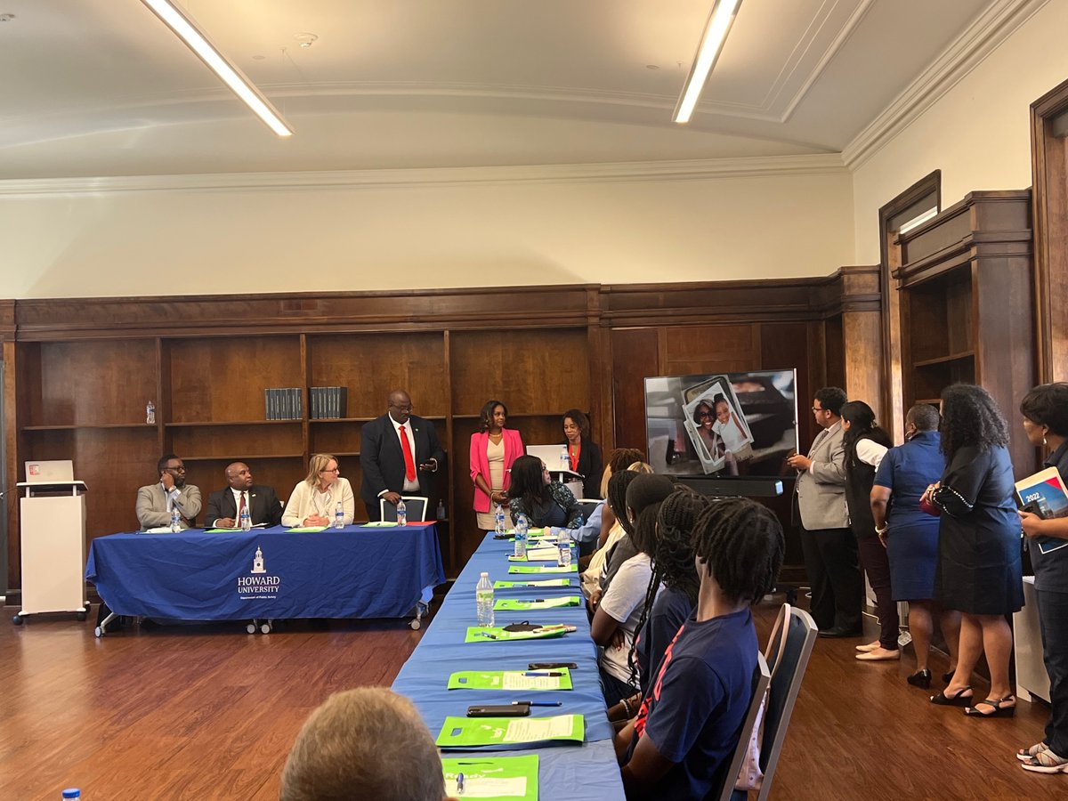 fema's tweet photo. We're at @HowardU today to kick off National Preparedness Month, talking about Black &amp; African American communities &amp; how they’re disproportionately affected by disasters. We’re optimistic about the #LastingLegacy these students are helping to build in communities nationwide. https://t.co/KSAF6c9WC7