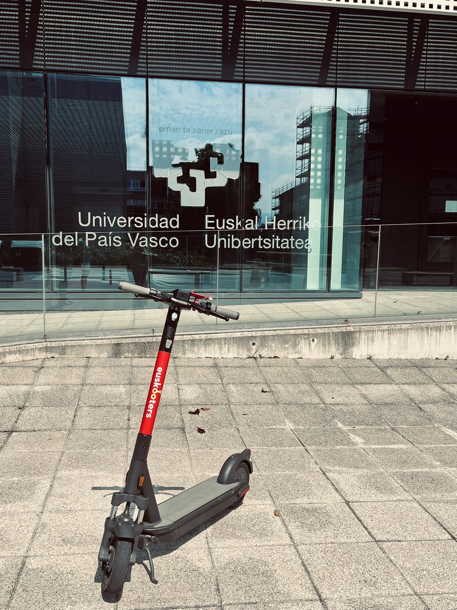 22 SEPT: Inicio servicio de lanzadera ecológica desde el metro de Leioa y la parada de bus, hasta el Campus de UPV Bizkaia. Los estudiantes y profesionales de la Universidad podrán desplazarse en patinete eléctrico dentro del Campus, con puntos de origen y destino en zonas clave